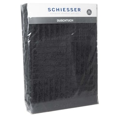 Schiesser Badlakan 70x140cm i Antracit