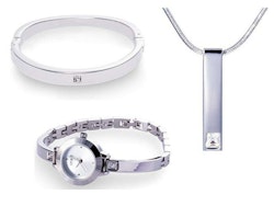 Klocka Armband Halsband set