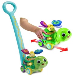 Vtech 2 In 1 Push & Discover Turtle. Fr 12 - 36mån