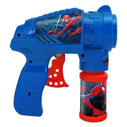 Spiderman Batterifri Bubbelpistol - Skjuter ut Såpbubblor