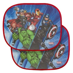 2-Pack Avengers Tema Solskydd m Sugkoppar.