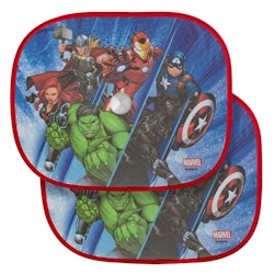 2-Pack Avengers Tema Solskydd m Sugkoppar.