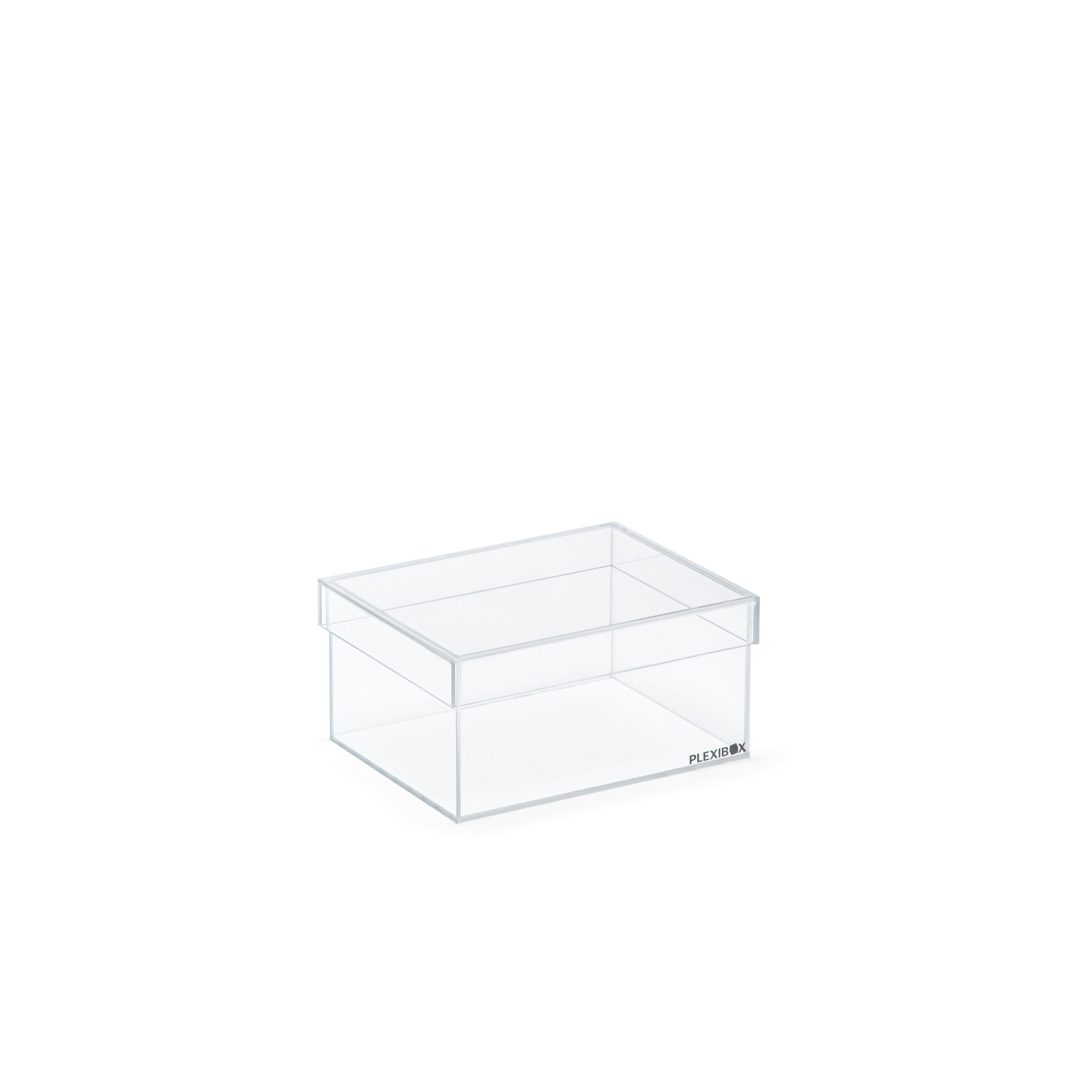 Barnboxen är gjord av akryl (plexiglas). Den kan användas som en inredningsdetalj och förvaring av barnets första par skor eller annat som man önskar att föreviga i boxen. Måtten är L210xB170H105mm.