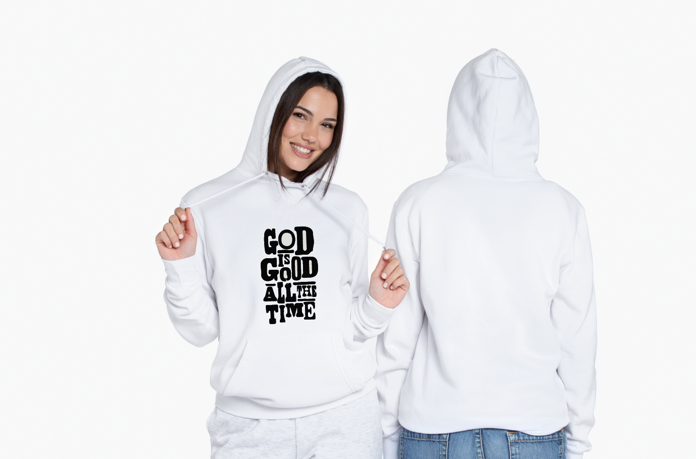 Hoodie med specialdesign