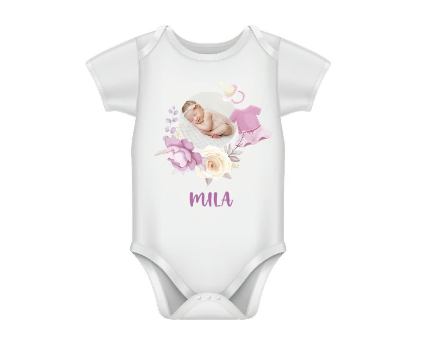 Babybody med olika design