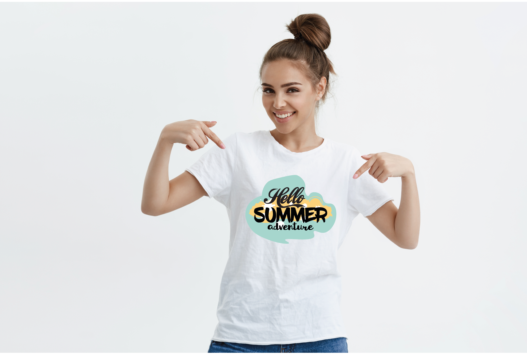 T-Shirt med olika sommar design