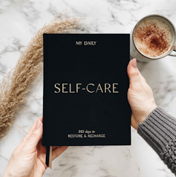 Self-care Journal Black