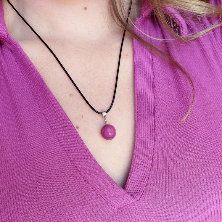 Halsband med hänge | Malaysia jade