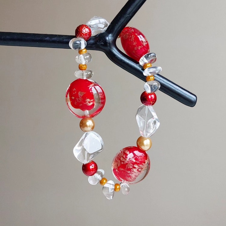 Elastiskt armband | Glas