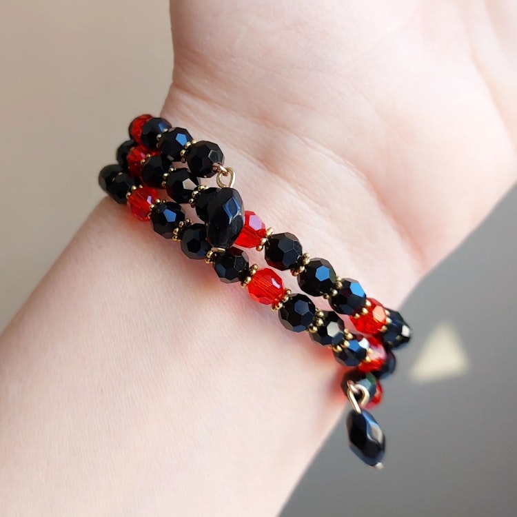 Wirearmband | Glas