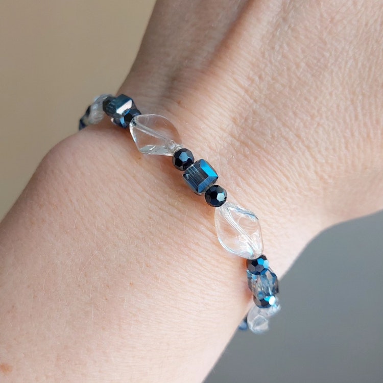 Elastiskt armband | Glas