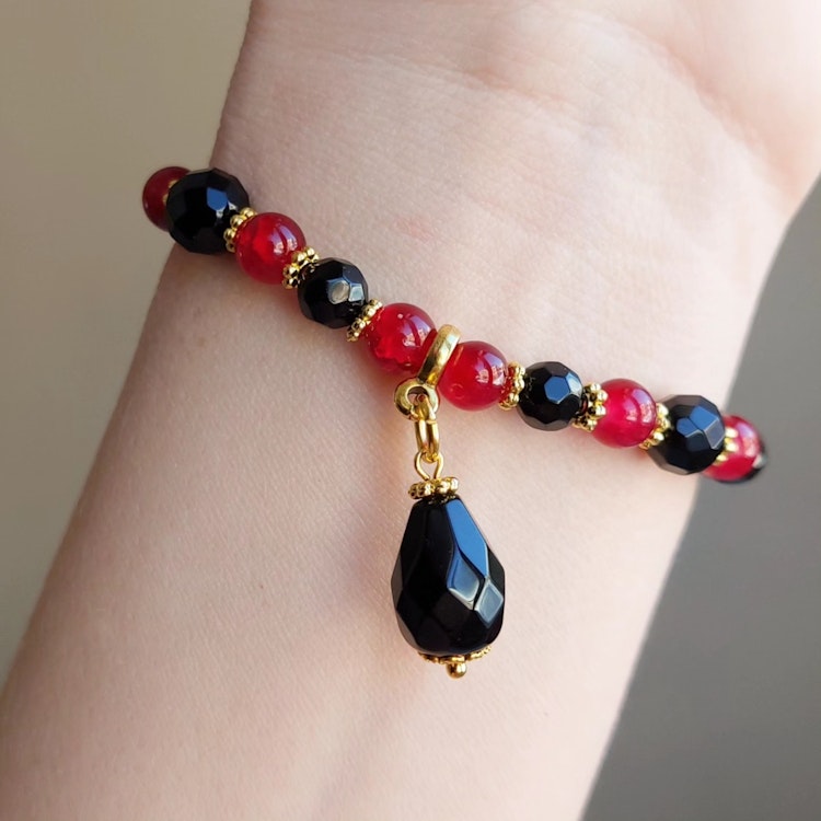 Elastiskt armband | Glas