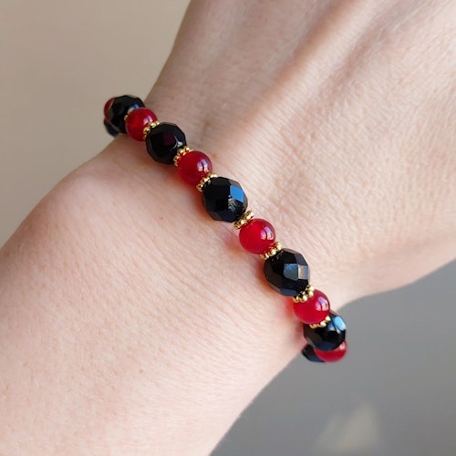 Elastiskt armband | Glas