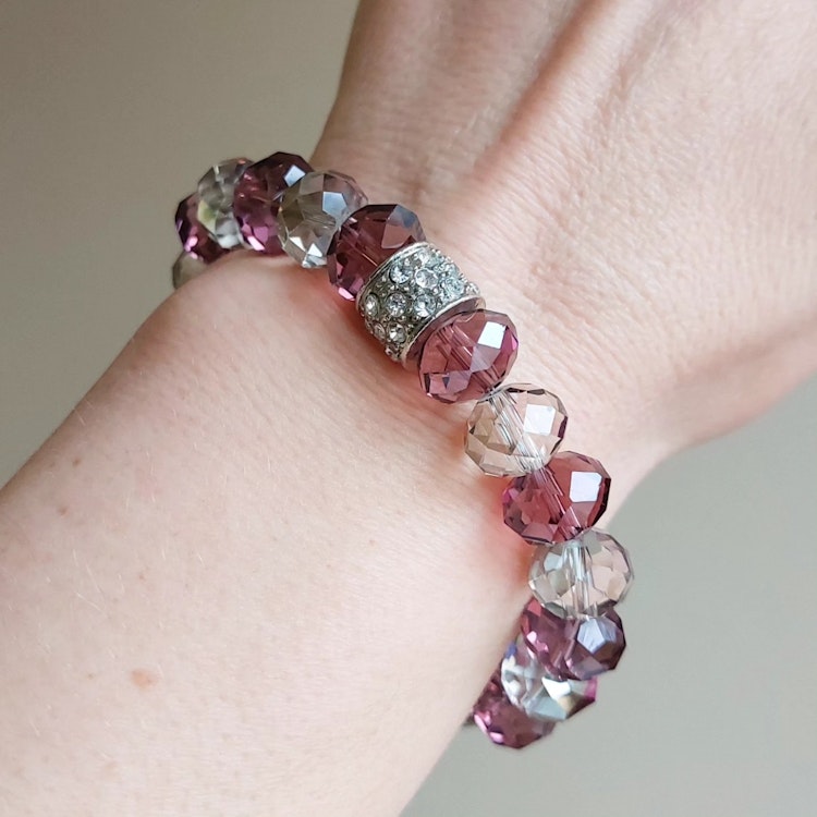 Elastiskt armband | Glas