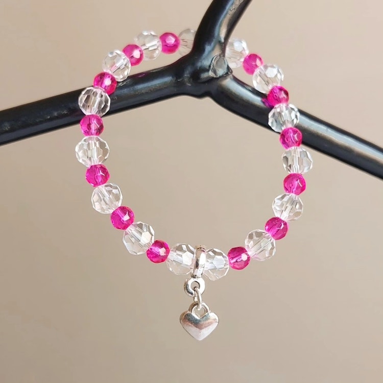 Barnarmband elastiskt | Glas