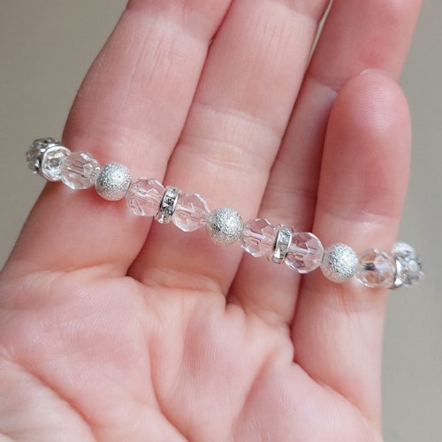 Elastiskt armband | Glas