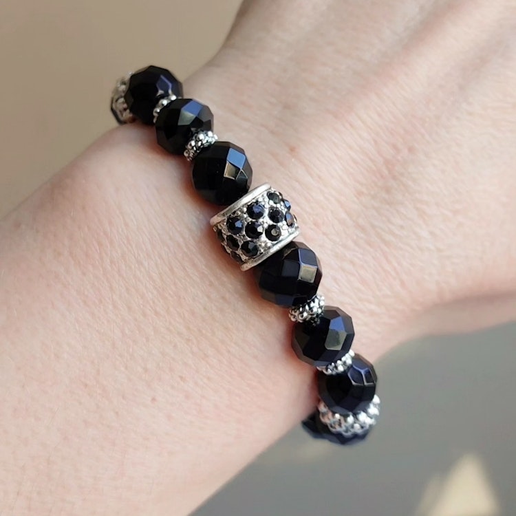 Elastiskt armband | Glas