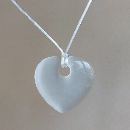 Halsband med hänge | Glas
