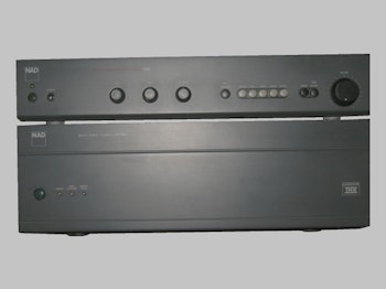 NAD 116 samt 216 THX förstärkare PREOWNED