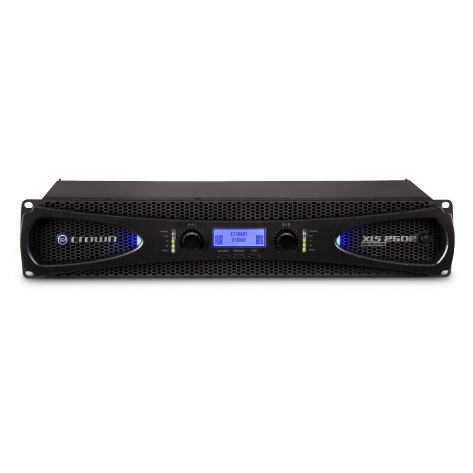 Crown XLS 2502 – Kraftfullt slutsteg med DSP utförsäljning. 1 ex kvar!