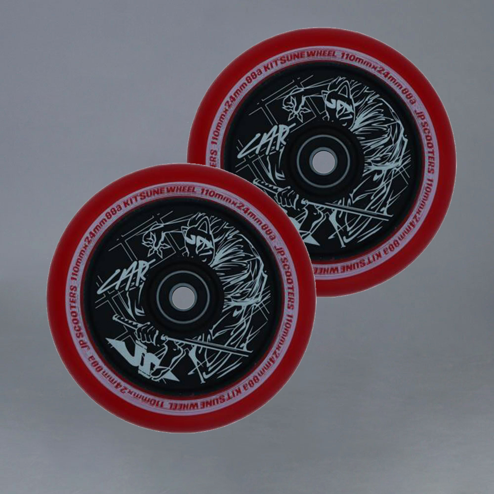 JP Kitsune Red 2-pack Sparkcykel Hjul
