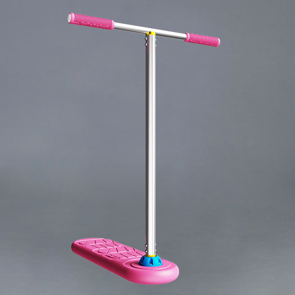 Indo Pro Pink Pop Trampoline Scooter 74 cm