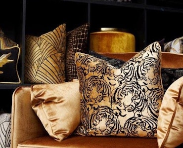 Kuddfodral Elegant, multi, 50x50 cm, Jakobsdals textil