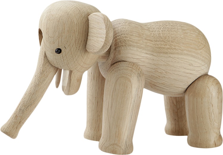 Kay Bojesen, elefant liten, ek, träfigur