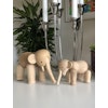 Kay Bojesen, elefant liten, ek, träfigur, elefant mini