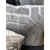 Kuddfodral Time, linne/sammet, ljus beige/grå,  T. Herman, 50x50 cm
