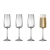 Champagneglas Zero 30 cl 4 st, Lyngby glas