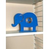 Elefant, 20 cm, ljusblå, Lonneberg