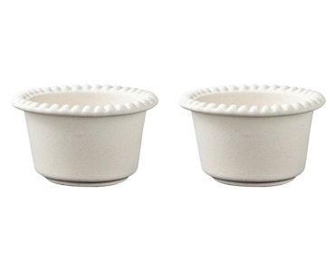 Daria skål, 12 cm,2-pack,  cotton white, PotteryJo
