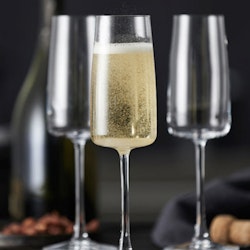 Champagneglas Krystal Zero 30 cl 4 st, Lyngby Glas