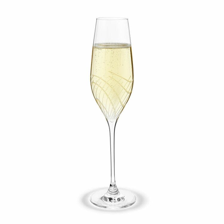 Champagneglas Cabernet Lines, 2-pack, Holmegaard