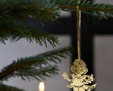 Hänge Christmas Änglar Siluett, förgylld, 3 st, Bjørn Wiinblad