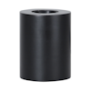 Lampfot Tub, svart, 10 cm