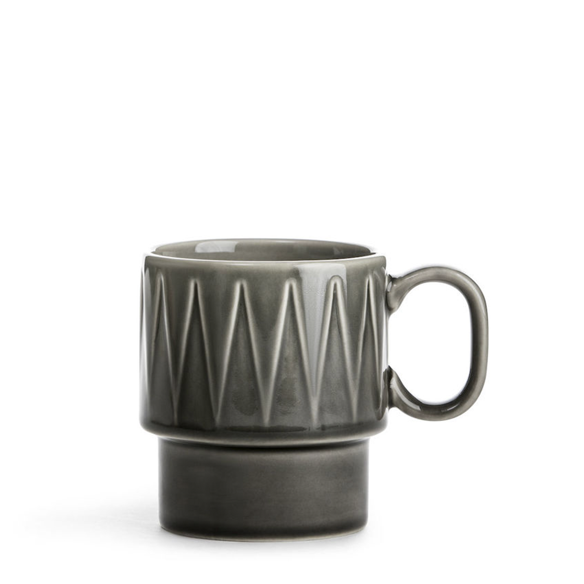 Kaffemugg Coffee & More, grå