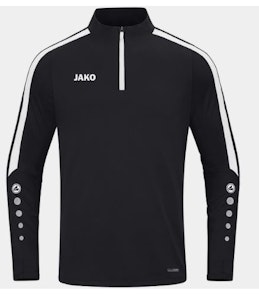Träningströja 1/2-zip Power m klubbmärke och siffra