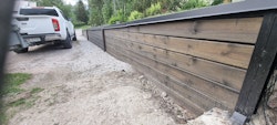 Stolpe, Mur, Plank, Staket "Fackverkskonstruktion"
