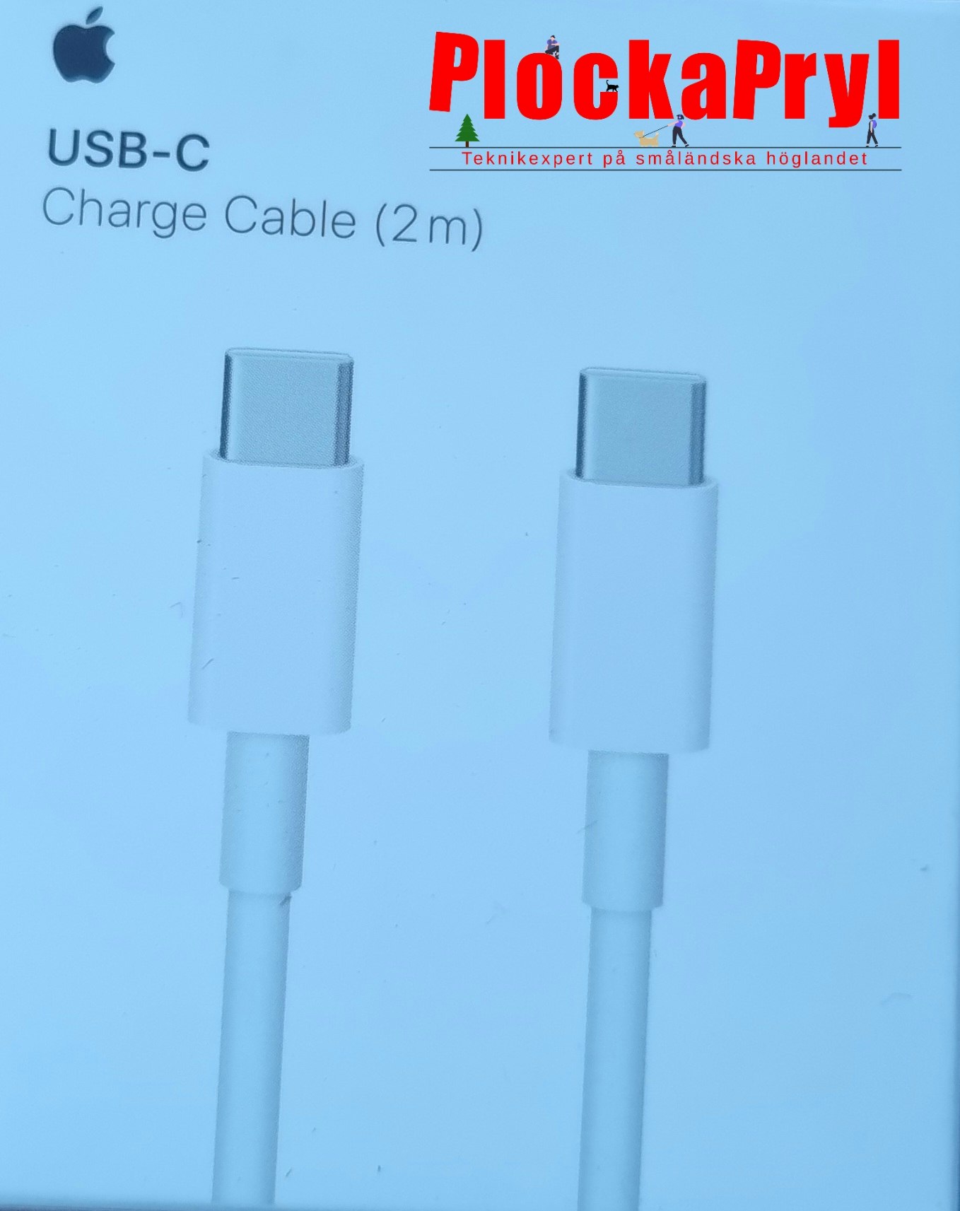 Apple original USB-C till USB-C kabel 2m