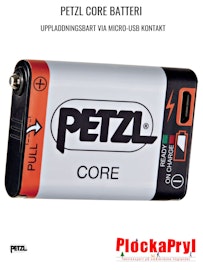 Petzl Core batteri 1250mA