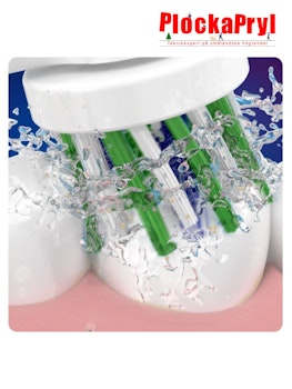 Borsthuvud ORAL-B Cross Action 6-pack