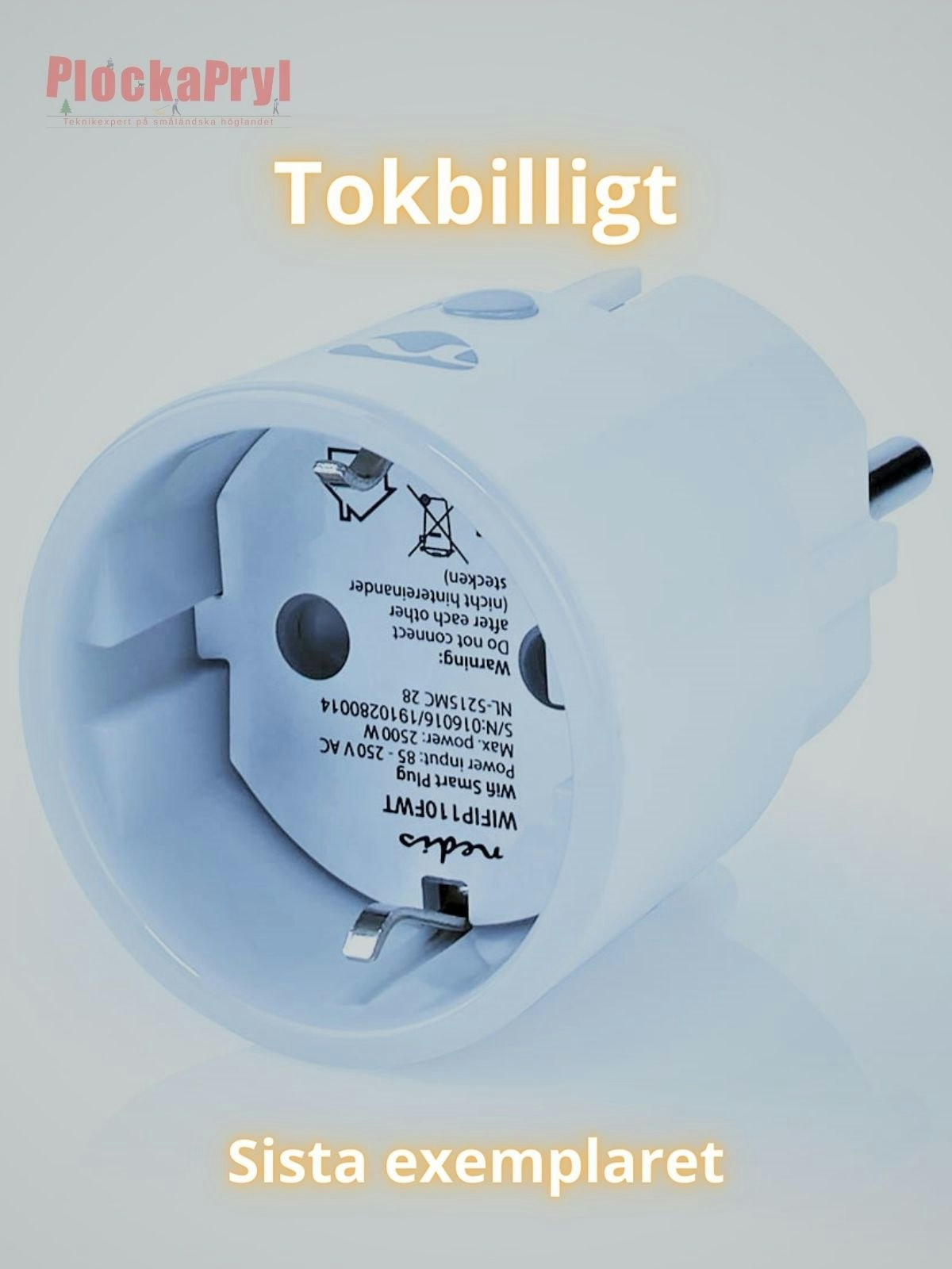 Nedis SmartLife Smart Plug. Energimätare | Demo