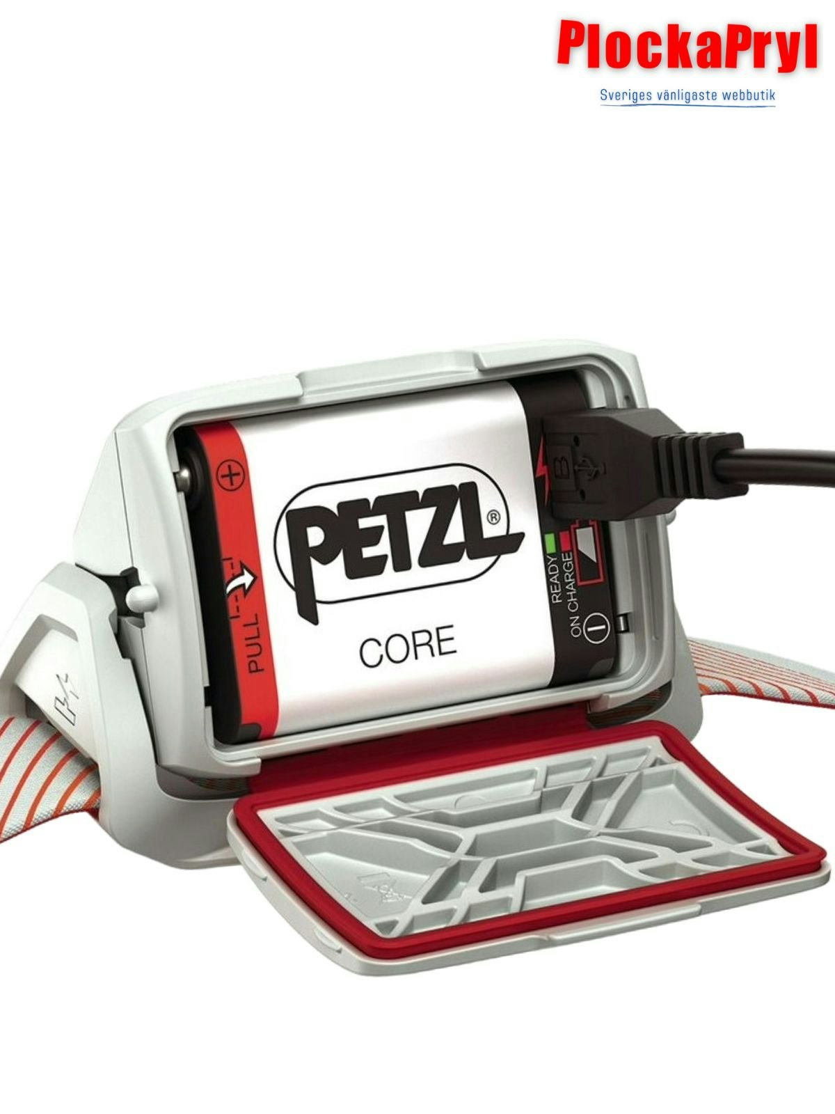 Petzl Actik Core - Pannlampa, grå 600lm