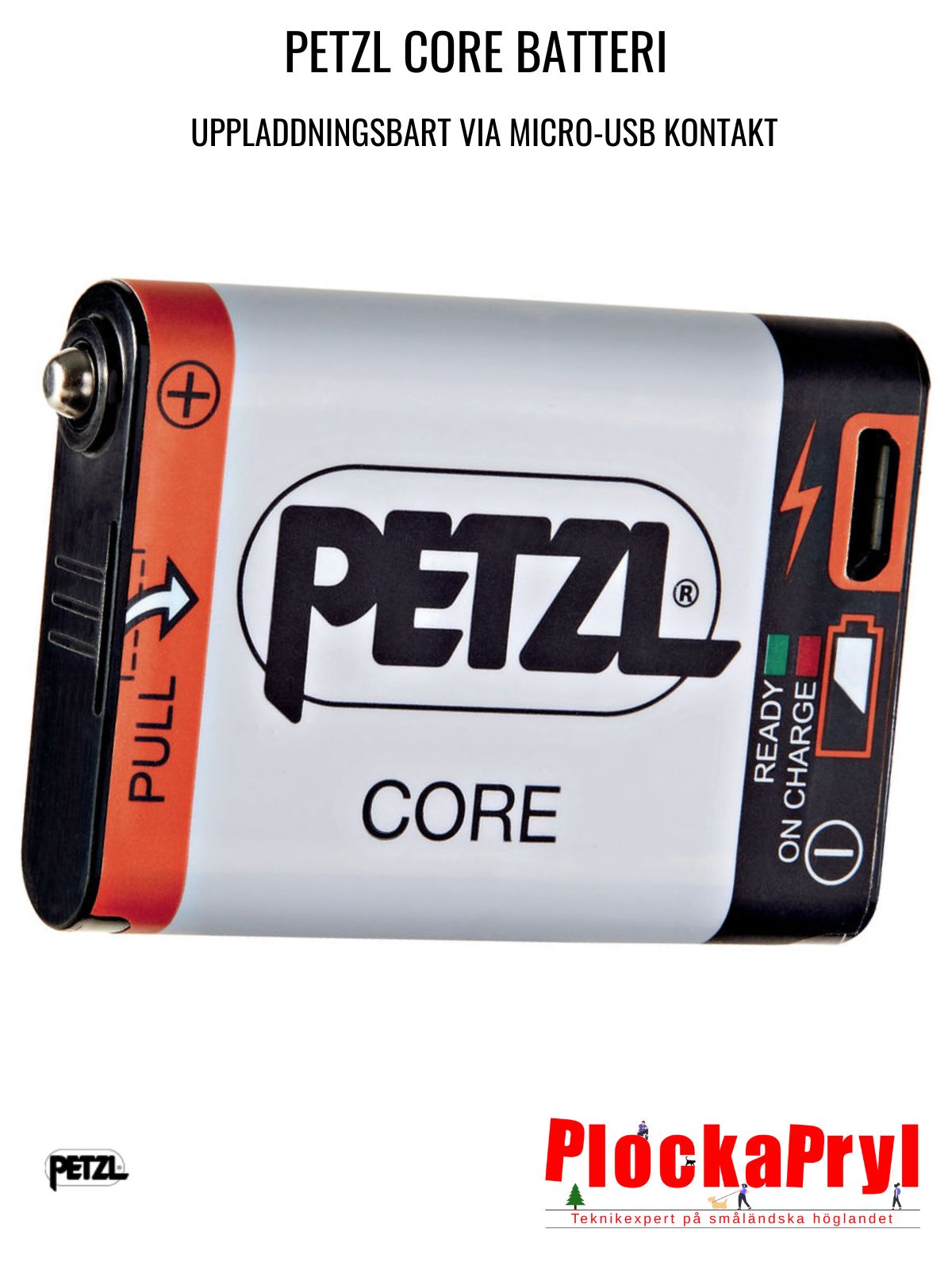 Petzl Actik Core - Pannlampa, grå 600lm