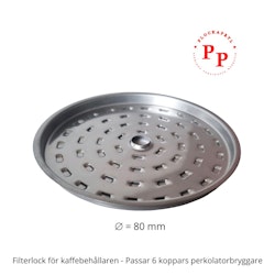 Lock till kaffebehållare - Perkolator, 6 kkp