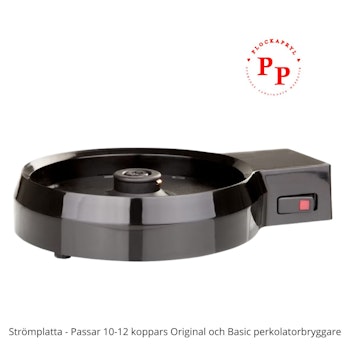 Strömplatta/basplatta för perkolator (10-12 koppar)