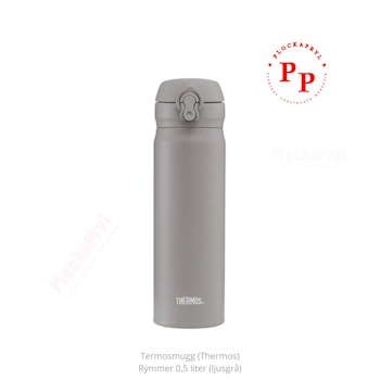 Thermos Mobile Pro, muggtermos 0.5L, ljusgrå