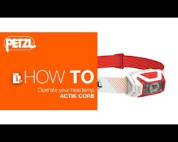 Petzl Actik Core - Pannlampa, grå 600lm